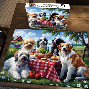 Cucciolo di raccolta puzzle puzzle 1000 pezzi